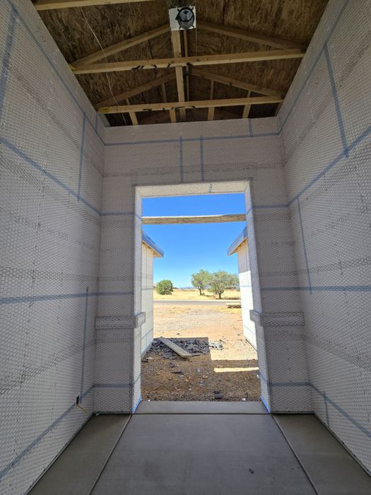Patio door framing and truss support